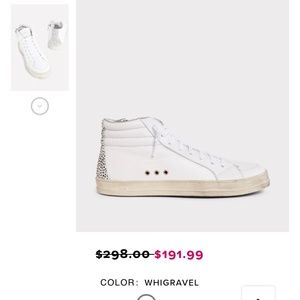 P448 Leopard Dot High Top Sneaker